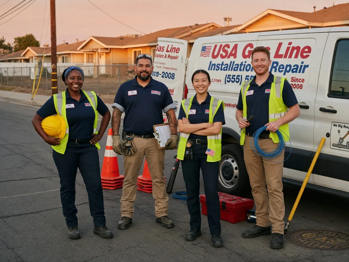 Gas Line Installation company in Camden On Gauley, WV